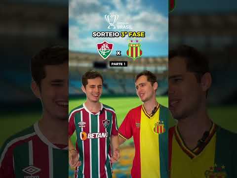 Sorteio 3ª fase da Copa do Brasil PT1 #shorts #flamengo #copadobrasil