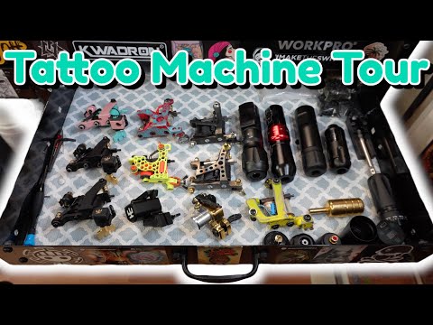 Inside My Tattoo Machine Drawer | Full Tour