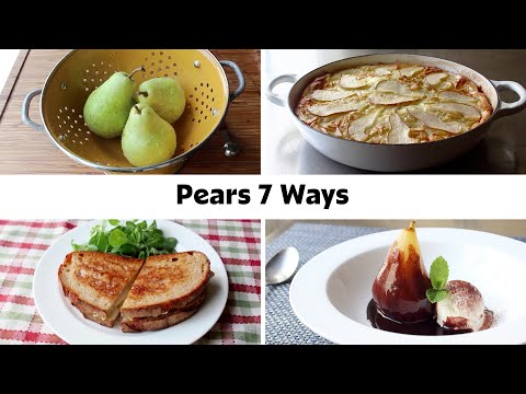 7 Perfect Pear Recipes from Savory to Sweet