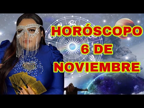 HORÓSCOPO 6 DE NOVIEMBRE ‼️ EL MENSAJE DE LAS CARTAS PARA TI HOY ‼️ #horoscopo #horoscope