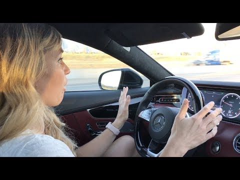 DRIVING A CAR THAT DRIVES ITSELF! MERCEDES S550