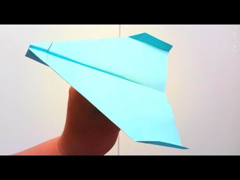 飛最遠的紙飛機 摺紙飛機教學31 - YouTube