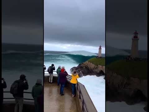 500m tsunmi#tsunami #megawave