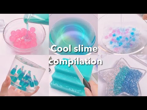 【ASMR】🎐涼しくなるスライムまとめ🧊【音フェチ】Cool slime compilation