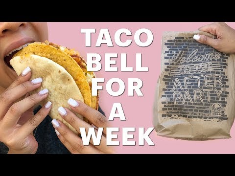I Only Ate At Taco Bell For A Week (Vertical Video)