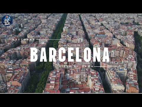 Explora Barcelona a Vista de Dron: Un Viaje Relajante