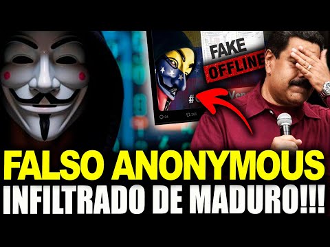 ANONYMOUS descubre INFILTRADO de Nicolas Maduro ⚠️