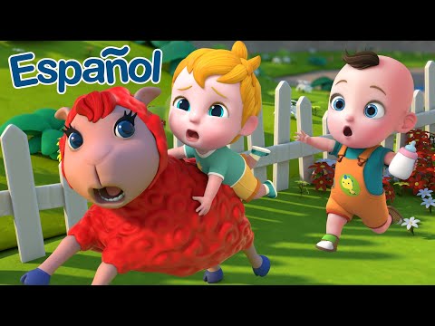 Baa Baa Oveja Colorida | Canción de la Granja | Español | canciones Infantiles