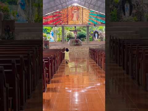 JESUS DIVINE MERCY PRETTY LITTLE BABY 😘 GOD IS LOVE #littlekid #littlegirl #littleway #niña #hesus