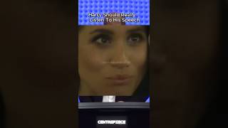 Did Meghan See Harry's Speech In Australia #meghanmarkle #harryandmeghan #royalcommentary #shorts