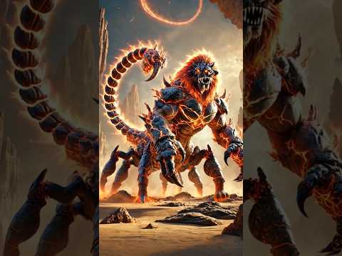 PART 8 जानवरों का अजब मेल: मिलाकर देखते है कैसे दिखेंगे! #shorts #hybrid #animals ( LION, SCORPIO)