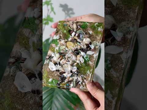 🏝️ Ocean-Style Resin Decoration | DIY Tutorial