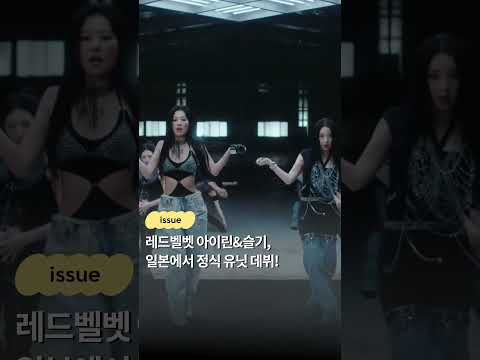 일본에서 정식 데뷔한다는 <strong>레드벨벳</strong> 아이린&amp;슬기