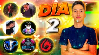 GANA 300 DIAMANTES! | LOS REYES DEL ECUADOR! TORNEO DE PVPS CON YOUTUBERS DE FREE FIRE! GRUPO 2