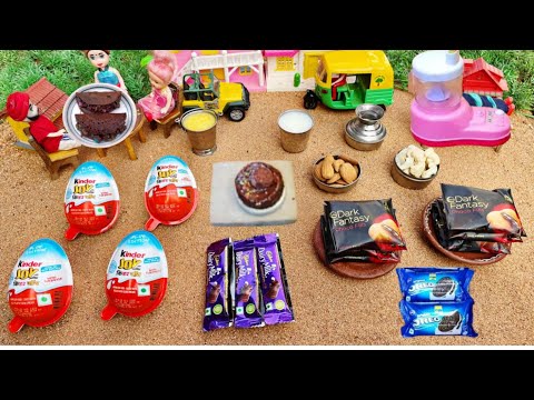 Mini Dairy Milk Chocolate Dark Fantasy Biscuits Chocolate Cake Recipe | Dairy Milk Chocolate