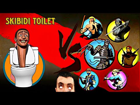 Shadow Fight 2 Skibidi Toilet vs Lynx and Bodyguards