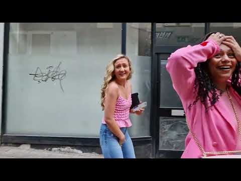 BEST BUSHMAN PRANK REACTION! Did she peed her pants?