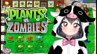 Charlita + Plantas vs zombies