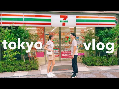 tokyo 🇯🇵 best convenience store food 🍙 stationery shopping, culture shock, cheap meals | japan vlog