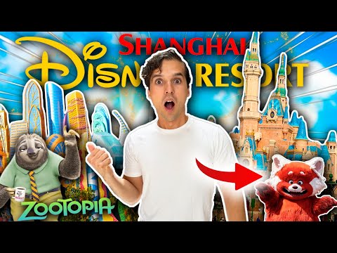 ASI ES EL PARQUE DE SHANGHAI DISNEYLAND !! (TOUR COMPLETO) / Memo Aponte