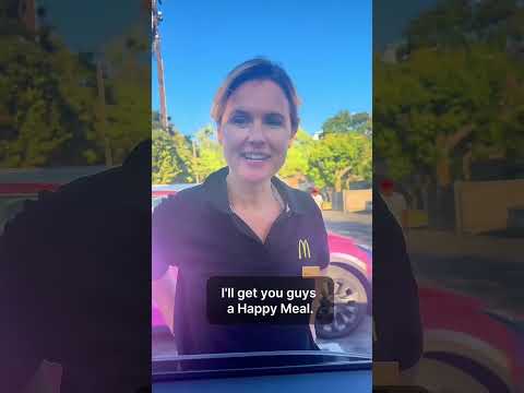 Millionaire blesses MacDonalds worker😍🤩🤩
