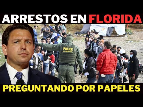 La mayoria de la gente salió corriendo cuando llego migración a la Florida, proyecto de construcción