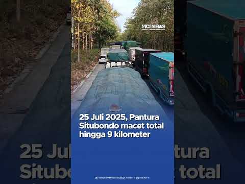 Video thumbnail Jalur Pantura Kawasan Taman Nasional Baluran Situbondo Macet Total