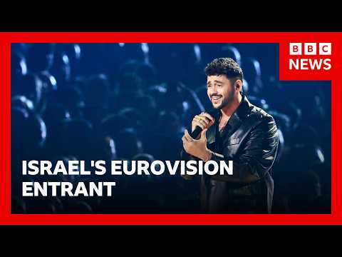 İsrail'in Eurovision katılımı yarı final gösterisindeki protestolarla 'şok oldu' | BBC News