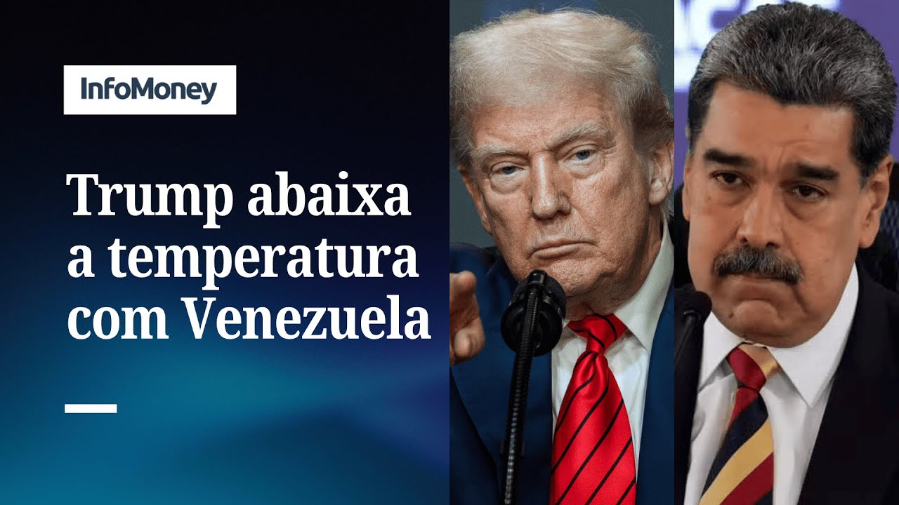 Trump volta atrás e diz que não está considerando ataques na Venezuela | InfoMoney News  TV Online Trump volta atrás e diz que não está considerando ataques na Venezuela | InfoMoney News