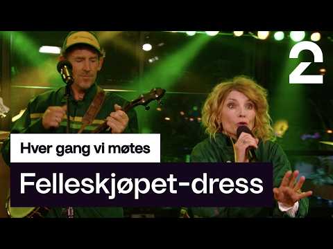 Herborg Kråkevik og Odd Nordstoga tolker Hagles «Felleskjøpet-dress» | Hver gang vi møtes | TV 2
