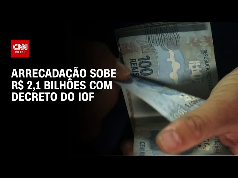 ​Arrecadação sobe R$ 2,1 bilhões com decreto do IOF e bate recorde em junho | CNN NOVO DIA