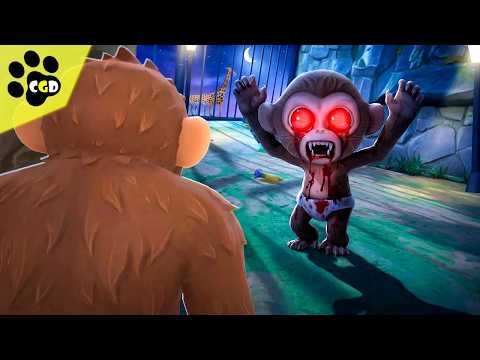 Don't Look For Blood Baby Monkey in I Am Monkey... (Scary!)