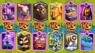 🔥 CARTAS de FUEGO vs ELECTRICIDAD ⚡| CUAL ES MEJOR? | CLASH ROYALE