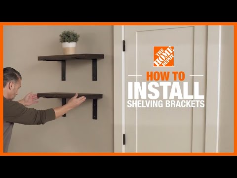 How to Install Shelving Brackets