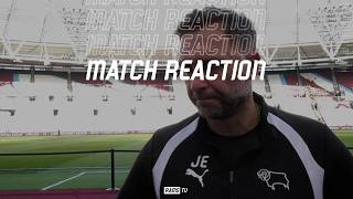 MATCH REACTION | John Eustace - West Ham United (A)