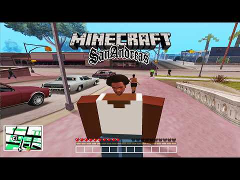 SAIU O GTA MINECRAFT PRA PLAYSTATION 2 (Minecraft: San Andreas)