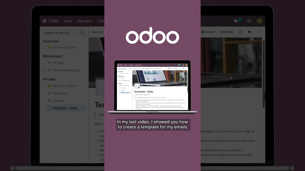 Get your email ready in a few clicks 💥... #odoo #growwithodoo #erp #entrepreneur #entrepreneurship | 02.03.2023

