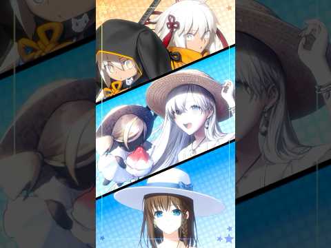 【サーヴァント】「★5(SSR)沖田総司〔オルタ〕(セイバー)」「★4(SR)アナスタシア＆ヴィイ」「★4(SR)シャルロット・コルデー(キャスター)」をご紹介！ #shorts