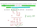 Solving Decimal Word Problems