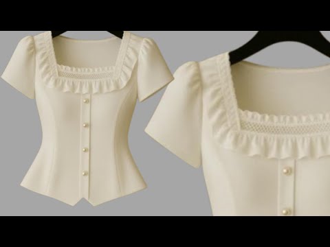 Easy and beautiful latest Trending neck design cutting and stitching for blouse popular sewing