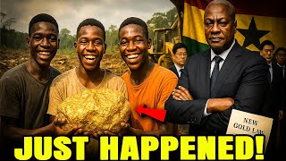 World’s Biggest Gold Rock Found in Ghana Sparks A National Uprising