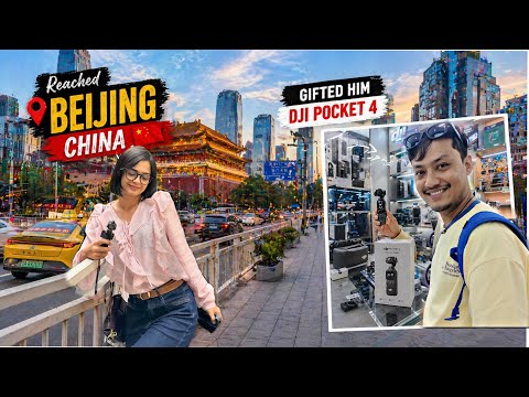 GIFTed HIM A NEW CAMERA IN CHINA ๐ FINALLY BEIJING PUGIYO