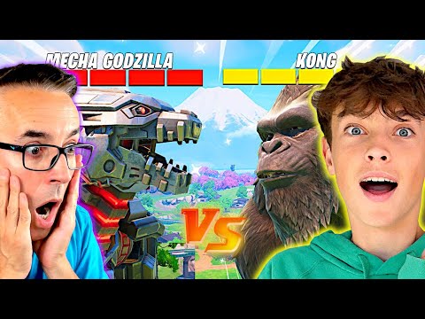 RETO *MECHAGODZILLA vs KONG* DUO en FORTNITE