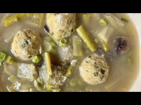 How to Make Spring Soup with Bread Dumplings | Sara Moulton