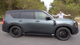 Новый Nissan Armada 2025 года - огромный и намного лучше чем раньше