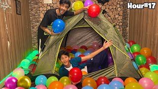 Living in an Unlimited Baloons Pool for 24 Hours