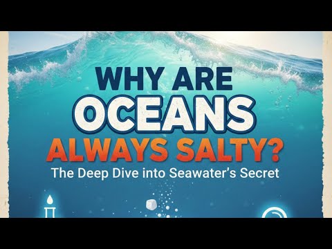 Why Oceans Water is Salty — Earth’s Violent Beginning Explained poster