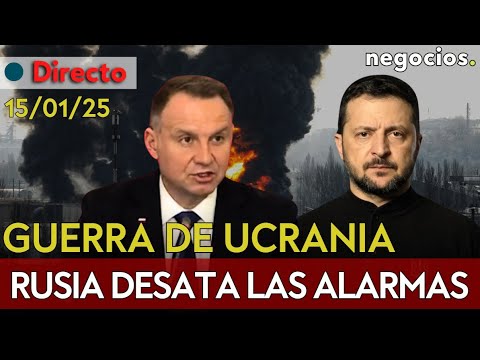 DIRECTO: Rusia desata las alarmas en Ucrania: Zelensky y Duda hablan tras ataques a infraestructuras