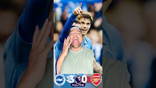 ARSENAL GOT PEGGED BY THE SEAGULLS! 😂 3-0! HAPPY INTERNATIONAL BREAK, LONDON BROTHERS!