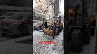 Wacker Snow Plow in Montreal